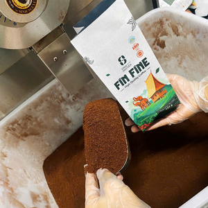 Strong Finish Full City <b>Roast</b> 100% Robusta Coffee Beans From Vietnam in <b>Bag</b> Honey Sweetness 100% Premium Wholesale Export - Product Image 5