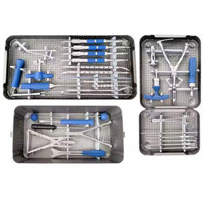 Meilleur Prix Système de Vis Pédiacres en Acier Inoxydable, Instrument Orthopédique, Kit de Chirurgie de la Colonne Vertébrale Manuel, Approuvé CE, Blush Surgical - Product Image 3