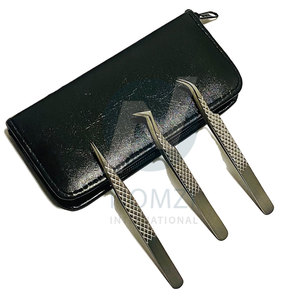 Pinzas de Acero Inoxidable de Alta Calidad para Pestañas Postizas, Varios Estilos y Especificaciones, Punta Puntiaguda, Venta al Por Mayor - Product Image 3