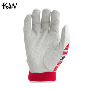 ถุงมือตีเบสบอลคุณภาพสูง ดีไซน์ตามหลักสรีรศาสตร์  บุนวมนุ่มพิเศษ ช่วยเพิ่มการยึดเกาะ  รูระบายอากาศ ทนทาน สวมใส่สบาย เหมาะสำหรับการฝึกซ้อม - Product Image 4