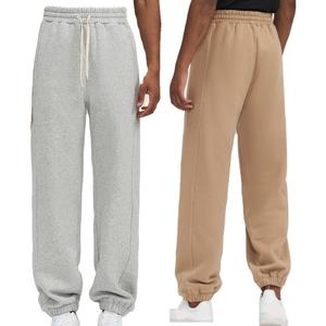 2025 ODM Unisex de talla grande polar Joggers suave espesar 380gsm Pantalones deportivos pantalones para hombres hasta la rodilla suministro al por mayor - Product Image 2