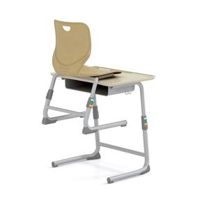 Chaise de bureau d'étude pour élèves du primaire avec cadre en métal - Product Image 4