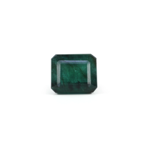 Premium 7.1 Carat Natural Zambian Emerald Cut Loose Gemstone for Fine Jewelry - Product Image 1