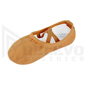 Chaussons de danse souples de haute qualité Relevo, dessus en toile, doublure en coton, semelle en caoutchouc, chaussures plates pour femmes - Product Image 6