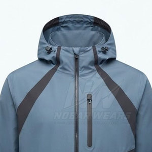 Athletic <b>Half</b> <b>Zip</b> Windbreaker <b>Jackets</b> Lightweight Outdoor Training Running Shell Breathable Long Sleeve Sports Apparel - Product Image 5