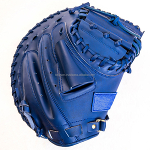Gants de baseball robustes pour receveur avec lacets durables, poche profonde pour le balle et rembourrage protecteur pour les matchs réguliers - Product Image 6