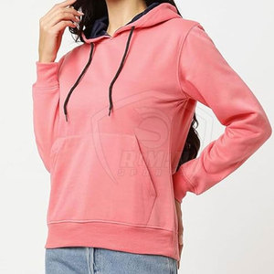 Hoodies unis respirants pour femmes, design personnalisé, usage extérieur, taille personnalisée disponible. - Product Image 3