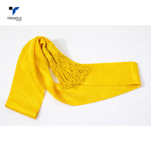 Ceinture en soie jaune de qualité supérieure, style guerre civile, accessoire de costume pour reconstitution historique - Product Image 2