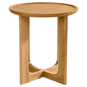 Table basse en teck massif rustique de haute qualité avec finition naturelle, adaptée à une utilisation en intérieur et en extérieur dans les salons. - Product Image 1