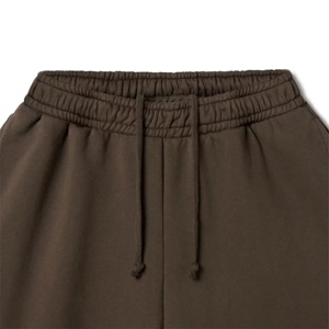 Custom Logo Wholesale 100% Cotton Men's Pants Heavyweight Solid Color Baggy Casual Sweatpants Men Gym Fitness <b>Trouser</b> for Men - Product Image 3