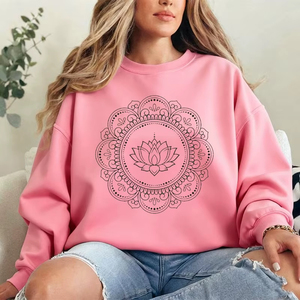 Women Hoodies Professional New Quality Mandala <b>Sweatshirt</b> for Women Men Boho Spiritual Pullover Cozy <b>Yoga</b> Meditation Sweater - Product Image 5