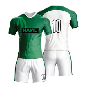 Tenues de football 2026 par sublimation, vêtements de football respirants 100 % polyester, maillots d'entraînement de football personnalisés unisexes pour adultes, coupe courte - Product Image 1
