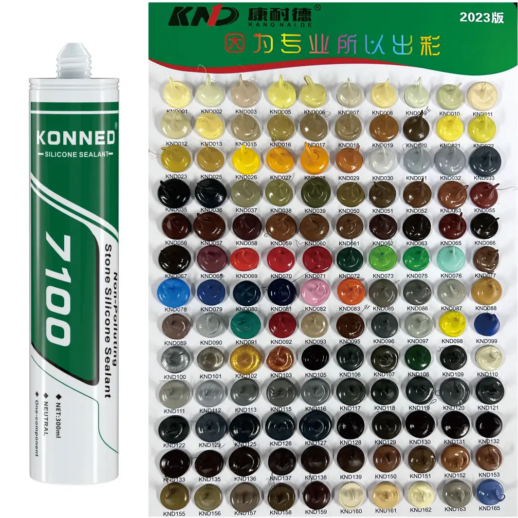 One component neutral silicone sealant for big glass KND-7100