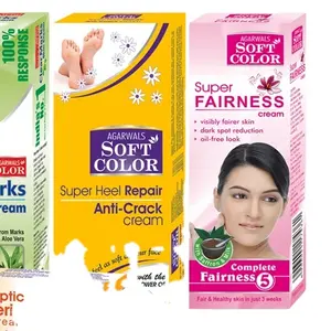 Fabricante de creme facial de melhor qualidade premium da Índia para todos os tipos de pele com preço competitivo Creme de ervas para equidade
