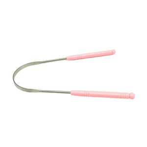 Rainbow Iridescent Titanium Tongue Scraper Single UShape Color Coated Stainless Steel Wire Oral Hygiene Bacteria Bad Breath Tool - Product Image 4