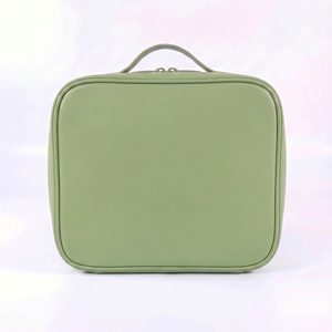 Sac de voyage cosmétique tendance en PVC gaufré, étanche, avec fermeture éclair, grande capacité, à suspendre, dimensions H19xL25xP12cm - Product Image 5
