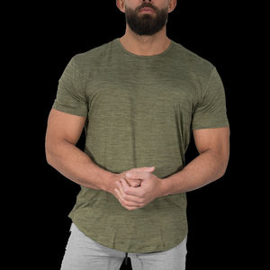 Camisetas de Cuello Redondo para Hombre, Diseño Personalizado, Corte Regular, Tejido Grueso, Transpirables, de Secado Rápido, Estilo Vintage Desgastado, Estilo Urbano - Product Image 5