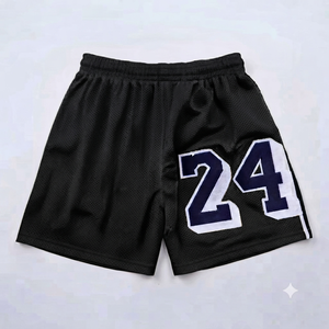 Shorts de basket-ball pour hommes de qualité supérieure, imperméables, en mesh, avec cordon de serrage, 100% polyester mesh, légers, séchage rapide, personnalisables - Product Image 6