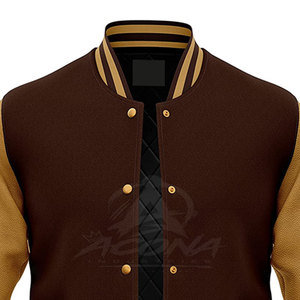 Chaqueta Letterman de Invierno para Hombre, Prenda Exterior Informal, Ajuste Cómodo, Diseñada para Uso Diario y Viajes, Moda Urbana Moderna - Product Image 3