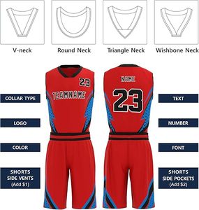 Conjuntos de Baloncesto Personalizados, Camiseta y Pantalones Cortos, Sublimación, Diseño de Uniforme de Baloncesto, Ropa Deportiva, Uniformes de Baloncesto - Product Image 3