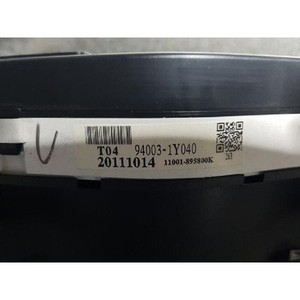 แผงหน้าปัด Picanto (มาตรวัดความเร็ว/แผงหน้าปัด) มือสอง ของแท้ รหัส 940031Y040 - Product Image 4