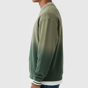 Sweat-shirt unisexe de haute qualité pour l'hiver, style streetwear, en coton 100% avec effet délavé, respirant, imprimé avec logo personnalisé DTF - Product Image 5