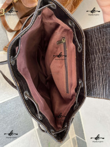 Sac à dos en cuir véritable fait à la main, sac à dos multi-usages, sacs d'école à usages multiples - Product Image 6