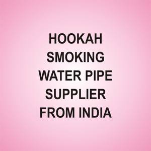 MAE Hecho en India, Suministro a Granel, Moderna Cachimba de Vidrio Soplado a Mano Ecológica, Decorativa con Envoltura de Seda, de Una Sola Manguera, de Fábrica - Product Image 2