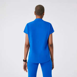 Tenues d'infirmière personnalisées pour femmes et hommes, ensemble de blouses et pantalons pour infirmières, uniformes pour hôpital, haut et pantalon avec plusieurs poches - Product Image 6