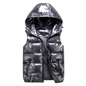 Men Insulated Sleeveless Puffer Vest Winter Quilted Jacket Warm Body Warmer Lightweight Outdoor Casual OEM Supplier - Product Image 1