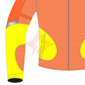 Veste de livraison pour motard, imperméable, protectrice, équipement de moto pour coursier, veste de sécurité blindée coupe-vent, veste de livraison pour garçon de livraison - Product Image 6