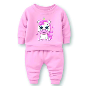 Vente en gros sur mesure Ensemble de cordons de T-shirt et de pantalon assortis en coton Mickey de haute qualité pour enfants avec imprimé de personnages - Product Image 4