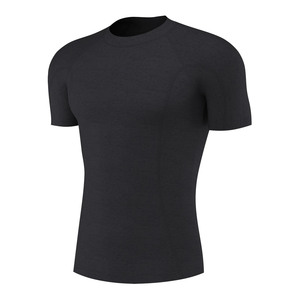 Wholesale Mens Breathable Eco-Friendly Quick Dry Compression Shirt <b>Mock</b> <b>Turtleneck</b> Tight Fit Gym Training Athletic - Product Image 3