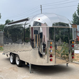 Conception mobile de kiosque de café de magasin de fourgonnette de nourriture conception mobile de camion de café remorque mobile de chariots de café conception de vélo à vendre - Product Image 2