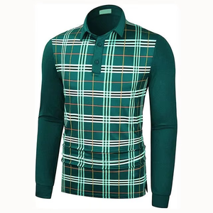 Camiseta de Manga Corta Casual para Hombre, Personalizada OEM, de Alta Calidad, Color Sólido, Piqué de Algodón y Poliéster, Secado Rápido, Impresión Personalizada, Talla Real - Product Image 1