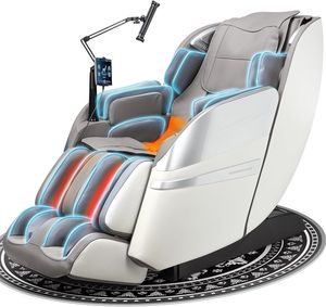 Silla de Masaje Plegable Moderna de Cuero con Gravedad Cero 8D para Cuerpo Completo, con Función Musical, para Uso Doméstico y Comercial - Product Image 1