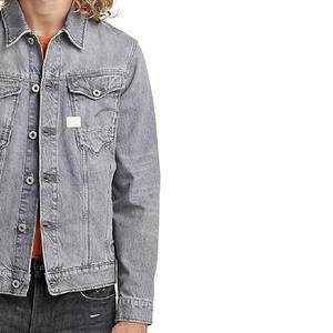 Chaqueta Vaquera para Hombre, Diseño de Moda 2025, Alta Calidad, Precio al por Mayor, Chaquetas Vaqueras Personalizadas con Pedrería - Product Image 4