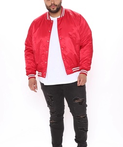 Veste Letterman universitaire personnalisée pour femmes veste Letterman universitaire de baseball veste en satin pour hommes vente en gros - Product Image 5