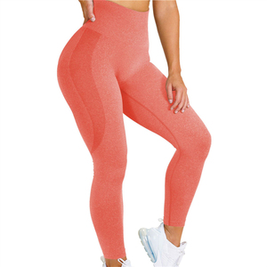 New Arrival Plus Size Women Yoga Legging & Bra Set Breathable Quick Dry Elastic Waist Custom Logo 2-Piece Fitness Wear for Sale - Product Image 5