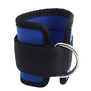 Sangle de cheville légère pour machines à câbles, brassard de gym respirant avec anneau en D pour l'entraînement quotidien et les exercices des jambes - Product Image 4