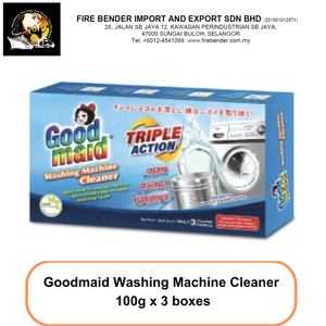 Nettoyant pour lave-linge Goodmaid 100g – Élimine les résidus tenaces – Convient aux lave-linges à chargement frontal et par le haut – Fabriqué en Malaisie – Export en vrac - Product Image 2