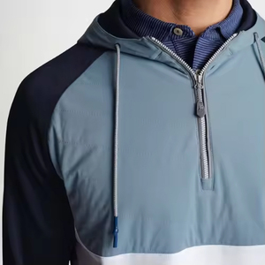 ชุดกีฬากลางแจ้งแบบแห้งเร็ว ระบายอากาศได้ดี ราคาถูก ขายส่งจำนวนมาก ชุดวิ่งกันลม เสื้อแจ็คเก็ตและกางเกงขายาว - Product Image 6