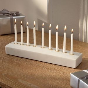 HOT SELLING Brass <b>Candle</b> Stand Set 9 Slot Geometric Design Home Decoration Durable Metal Candelabra - Product Image 6
