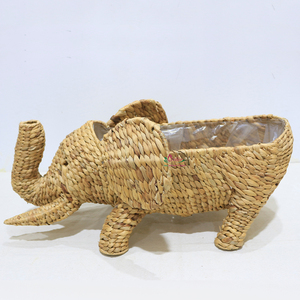 Artex Dong Thap Handwoven Wicker <b>Hanging</b> <b>Baskets</b> Decorative Animal-Themed <b>Baskets</b> for Plants and <b>Storage</b> - Product Image 2