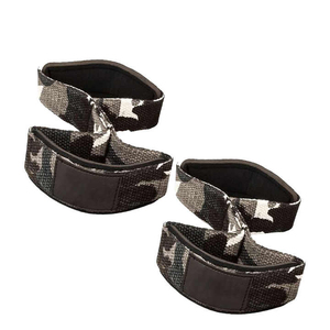 Soporte de Muñeca para Levantamiento de Pesas, Culturismo, Entrenamiento de Fuerza, Correa en Forma de 8, Powerlifting, Algodón de Alta Resistencia, Neopreno Ajustable - Product Image 4