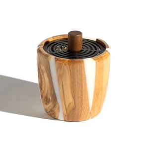 Brûleur d'encens Ramadan - Ensemble d'encens arabe en résine de bois de santal pour Kefaf Maison & Mosquée Écologique Toutes Saisons - Product Image 3