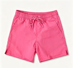 Shorts de plage pour hommes avec doublure en mesh, shorts de surf pour hommes, shorts de bain pour hommes, logo personnalisé brodé, étiquette imprimée - Product Image 4
