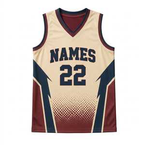 Maillot de basket unisexe sans manches Teal en maille respirante, col en V, uniforme d'équipe numéro 23, anti-bactérien, séchage rapide, impression par sublimation - Product Image 3