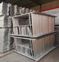Cadre italien Échafaudage Andamios De Aluminio pour la construction de bâtiments Système de cadre du Ghana