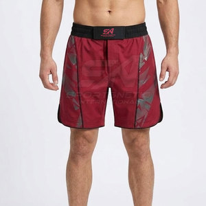 Professional MMA <b>Shorts</b> For Men Flexible Fit Quick Dry Material For Boxing <b>Grappling</b> And Training MMA <b>Shorts</b> - Product Image 3
